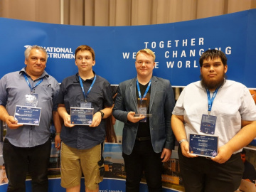 III. helyezést ért el Csapatunk a LabVIEW programozó versenyen