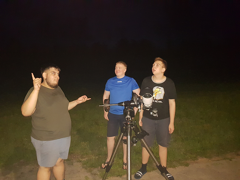 A Jupiter vizuális megfigyelése Esprit ED80 Apokromáttal