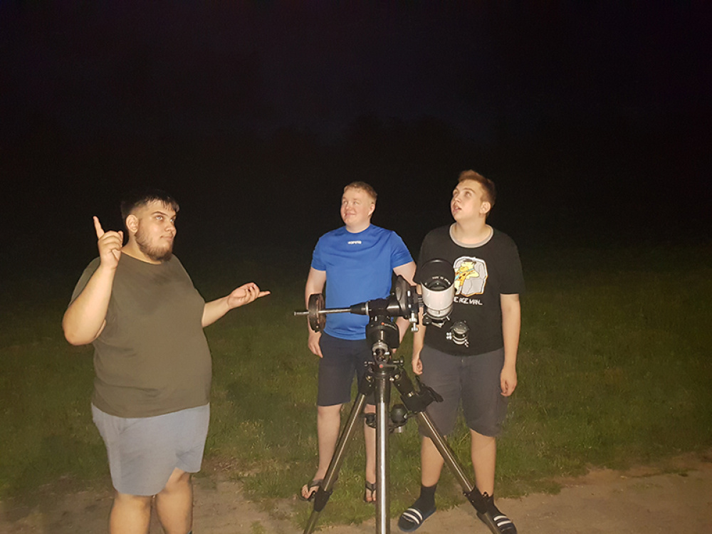 A Jupiter vizuális megfigyelése Esprit ED80 Apokromáttal